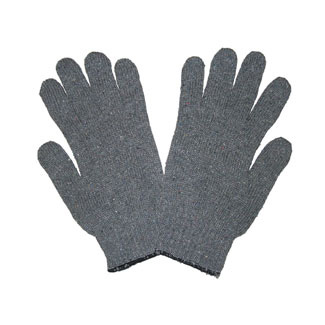 G2601 HEAVY WEIGHT GREY COTTON/POLY STRING KNIT